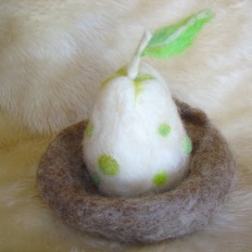 FELTED PEAR